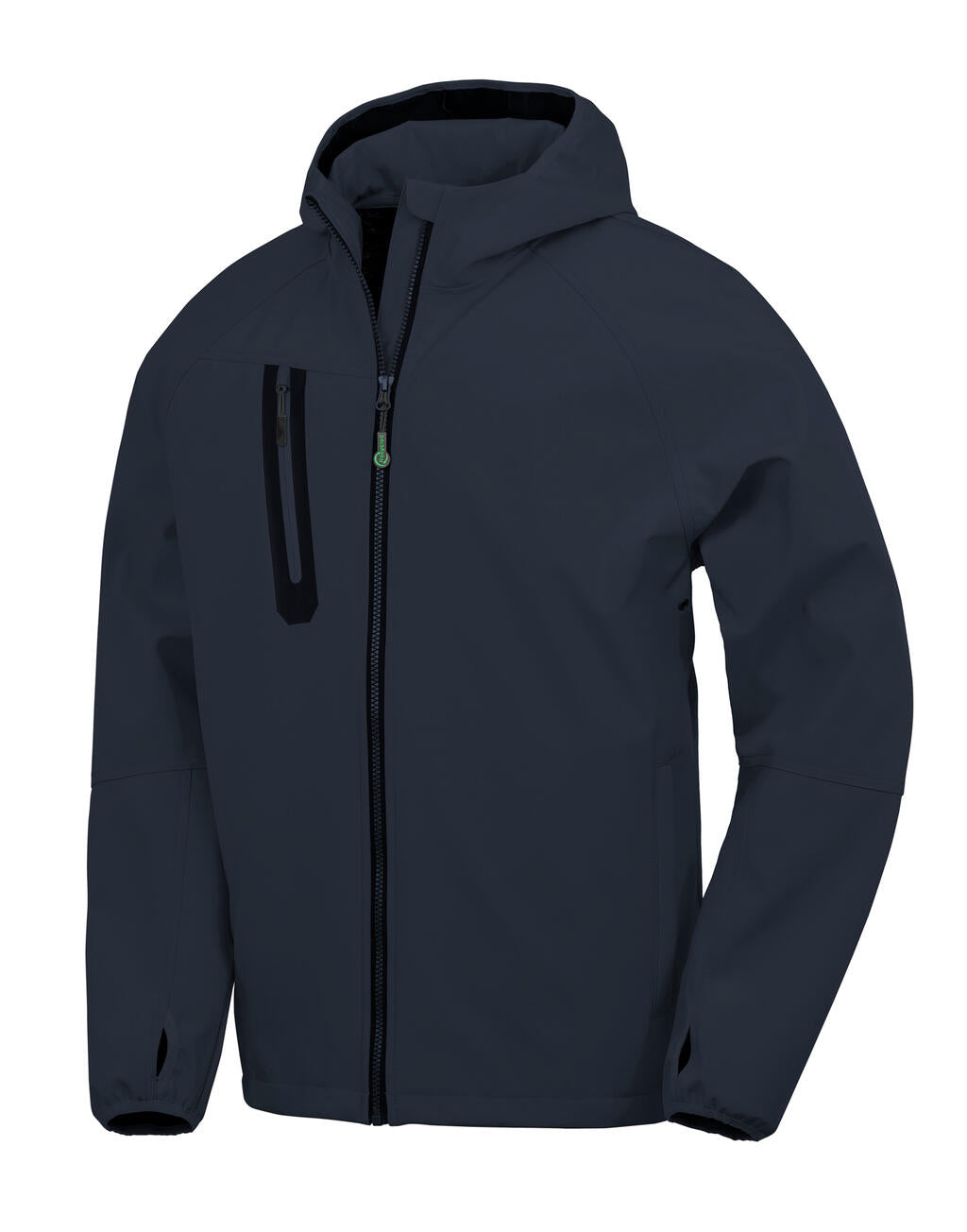 3-Layer Recycled Printable Casual Hooded Softshell imagen 3