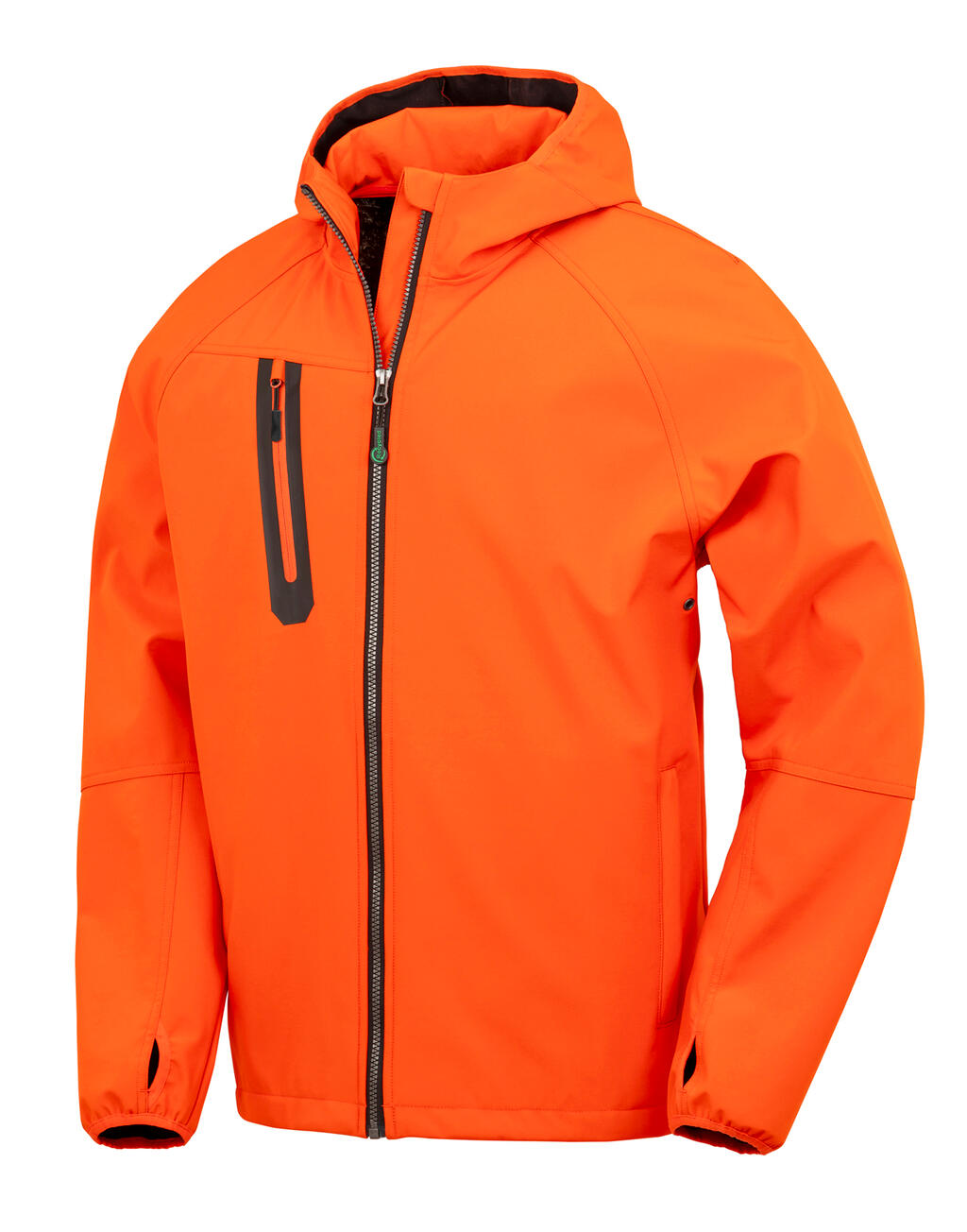 3-Layer Recycled Printable Casual Hooded Softshell imagen 4