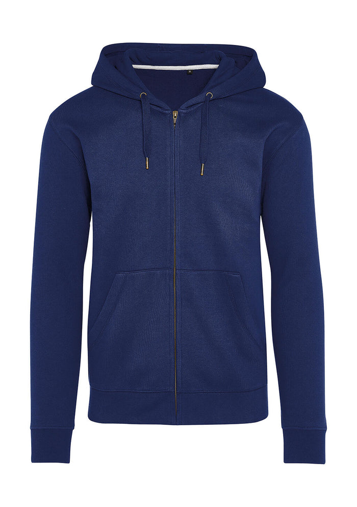 Sudadera capucha cremallera sin etiquetas Unisex