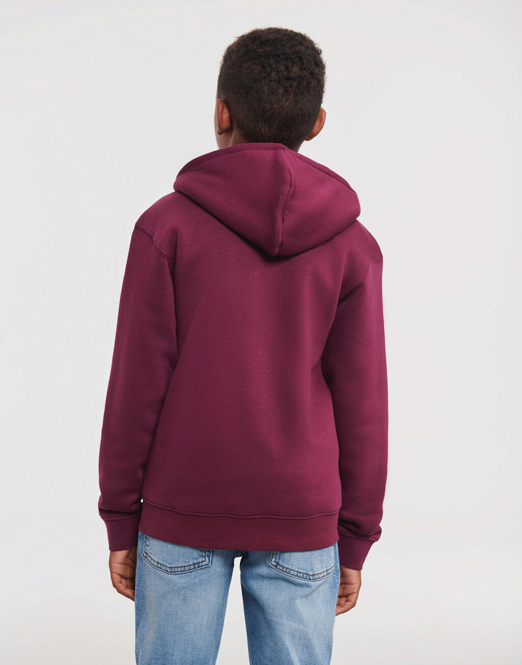 Kids' Authentic Zipped Hood Sweat imagen 4