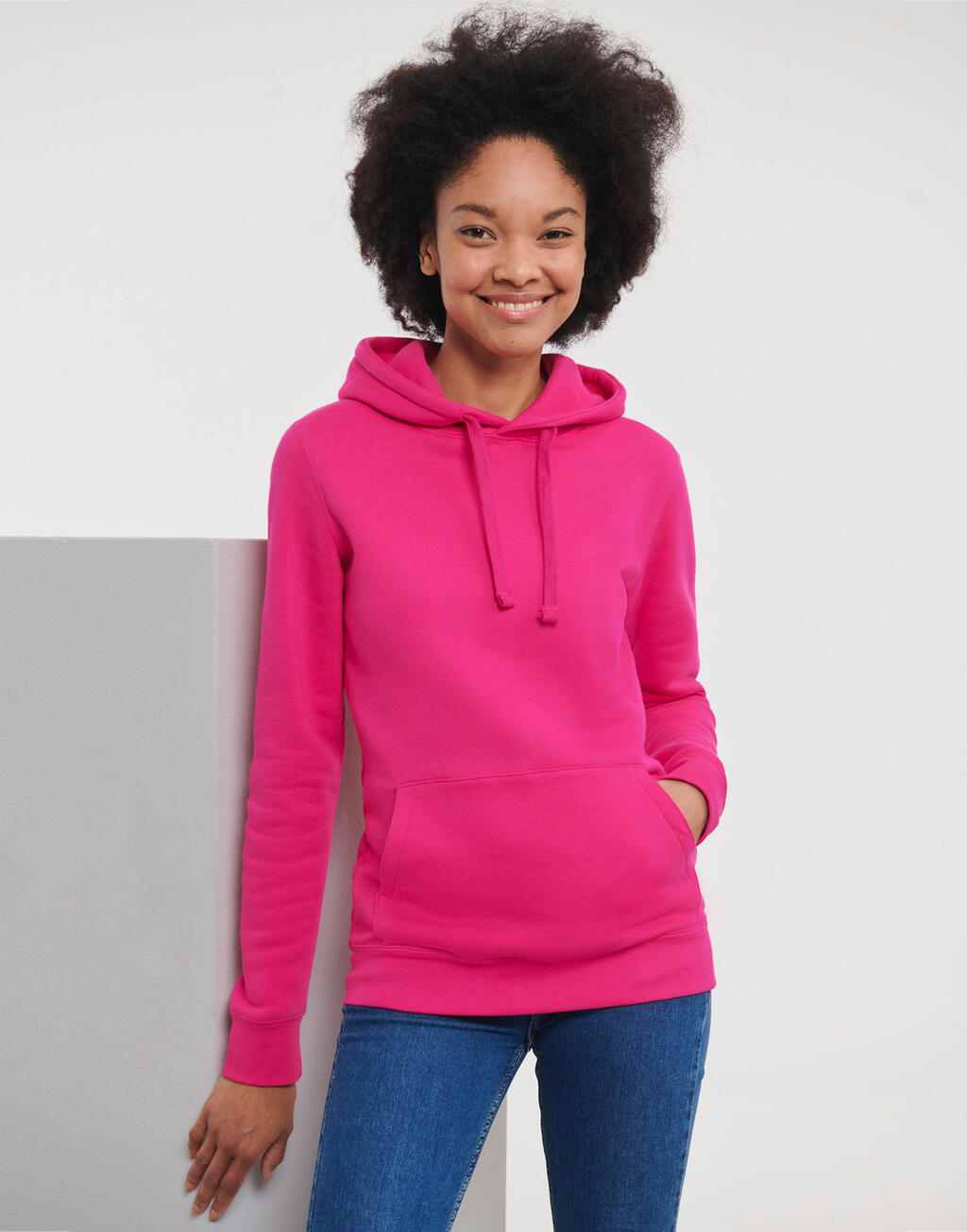 Ladies' Authentic Hooded Sweat imagen 1