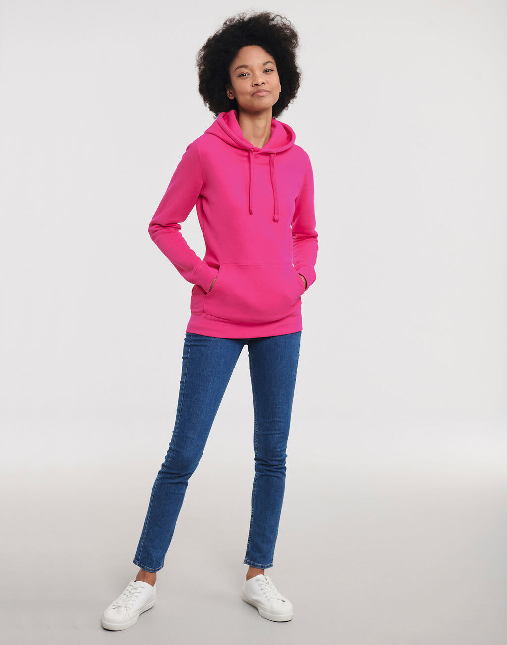 Ladies' Authentic Hooded Sweat imagen 3