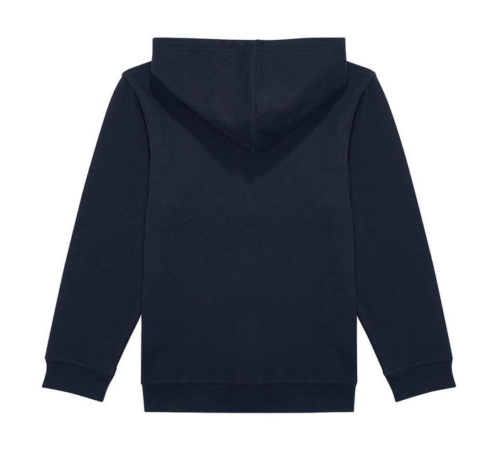 Sudadera ID.334 con capucha y cremallera completa infantil