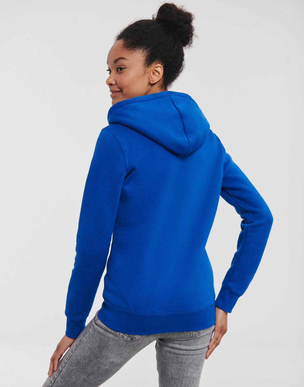 Ladies' Authentic Zipped Hood imagen 4