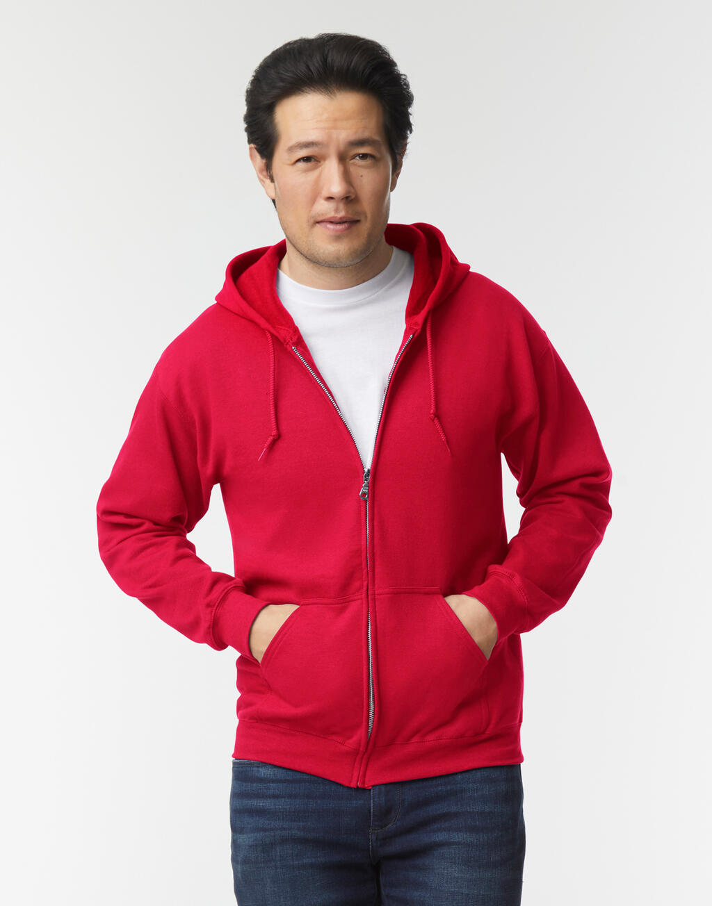 Heavy Blend Adult Full Zip Hooded Sweat imagen 1