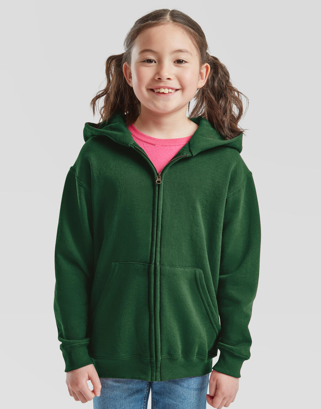 Kids Classic Hooded Sweat Jacket imagen 2