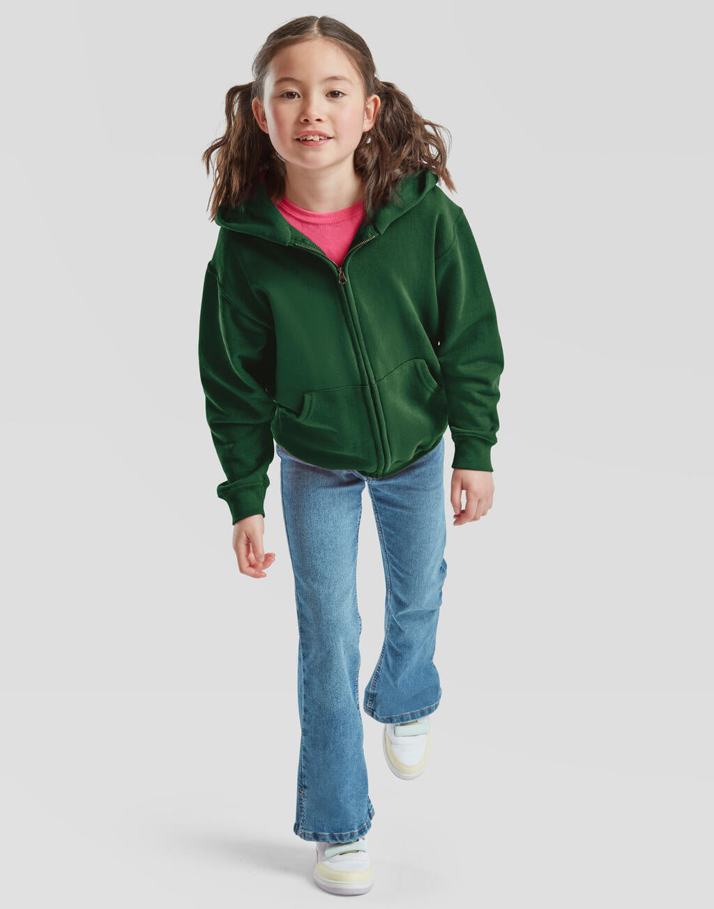 Kids Classic Hooded Sweat Jacket imagen 4