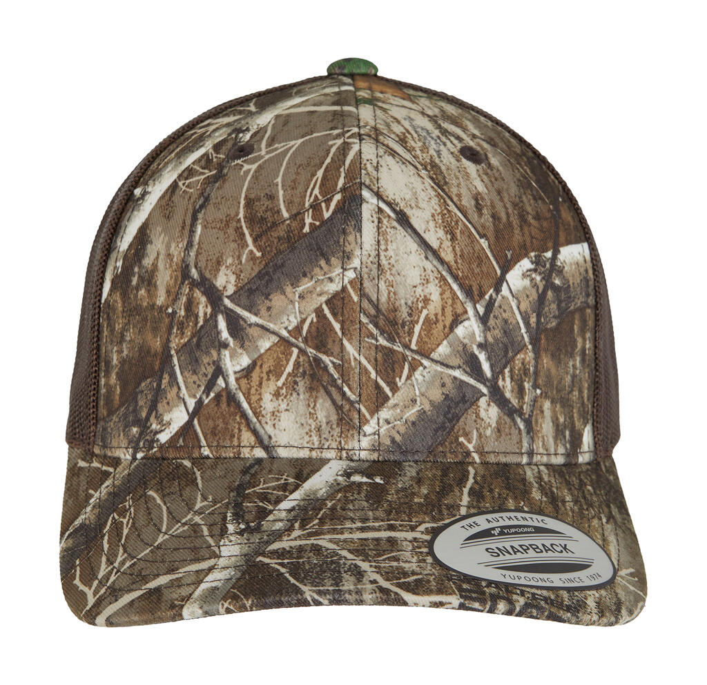 YP Classcis RealTree Camo Retro Trucker Cap imagen 5