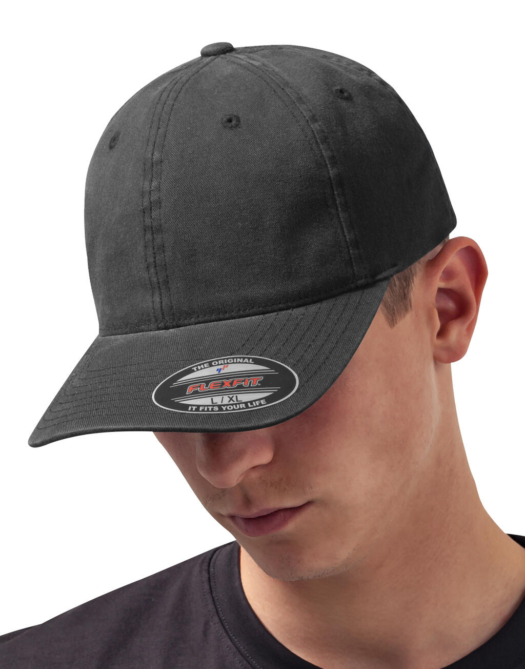 Flexfit Garment Washed Cotton Dad Hat imagen 1