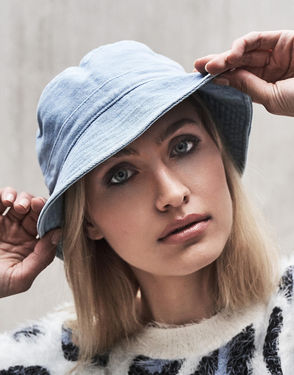 Denim Bucket Hat imagen 1