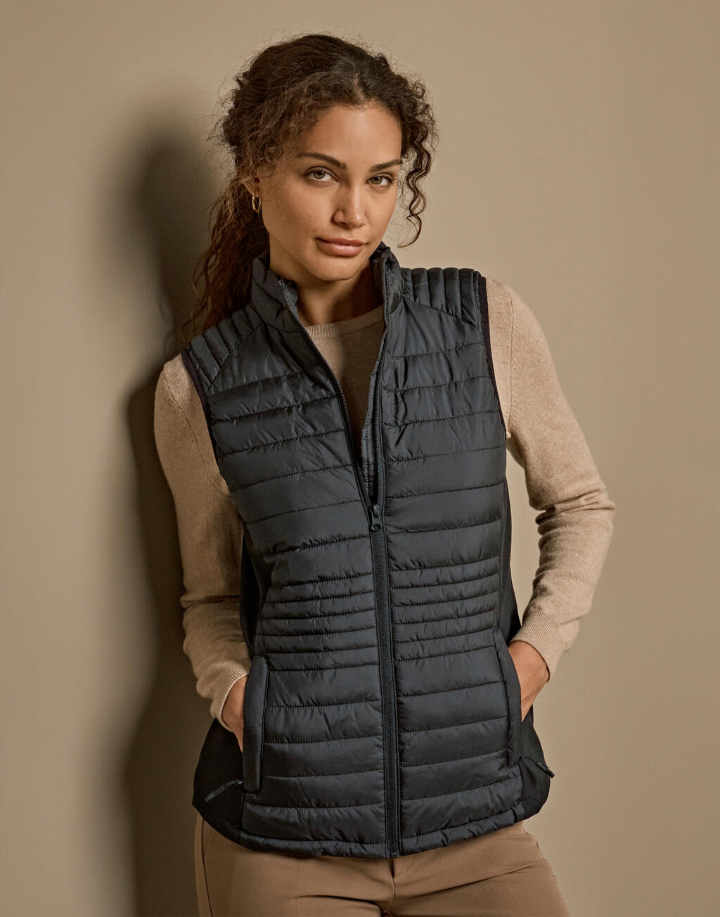 Ladies Crossover Bodywarmer imagen 1
