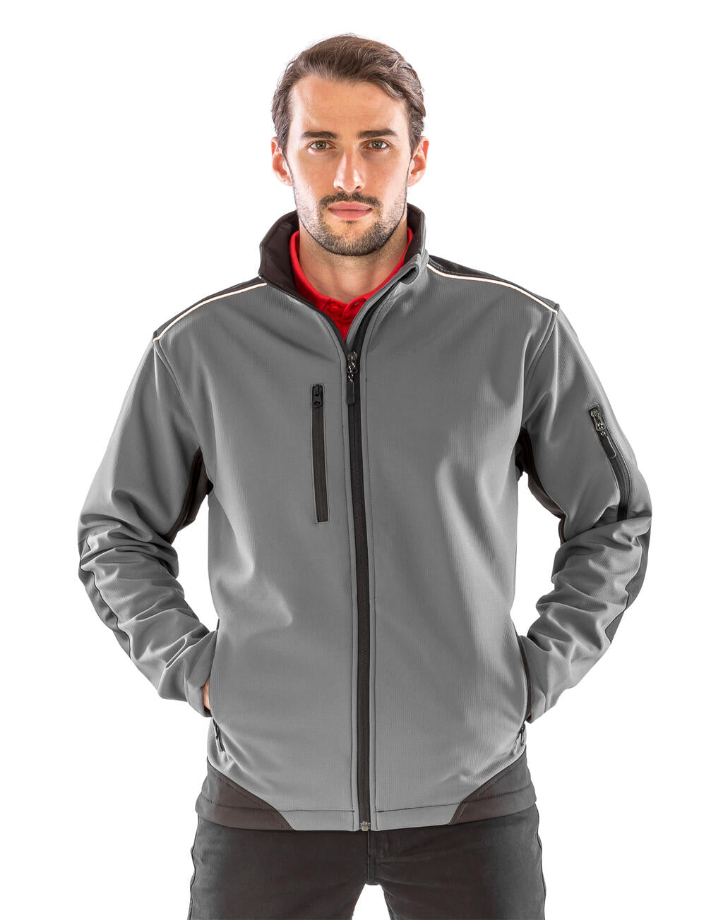 Ripstop Softshell Work Jacket imagen 5