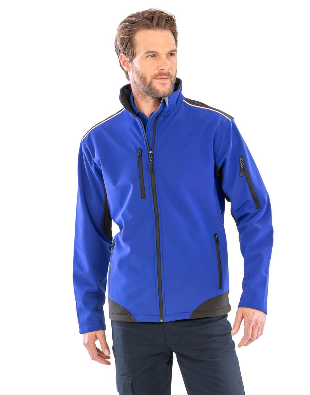 Ripstop Softshell Work Jacket imagen 3
