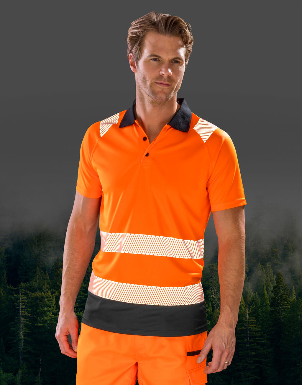 Recycled Safety Polo Shirt imagen 3