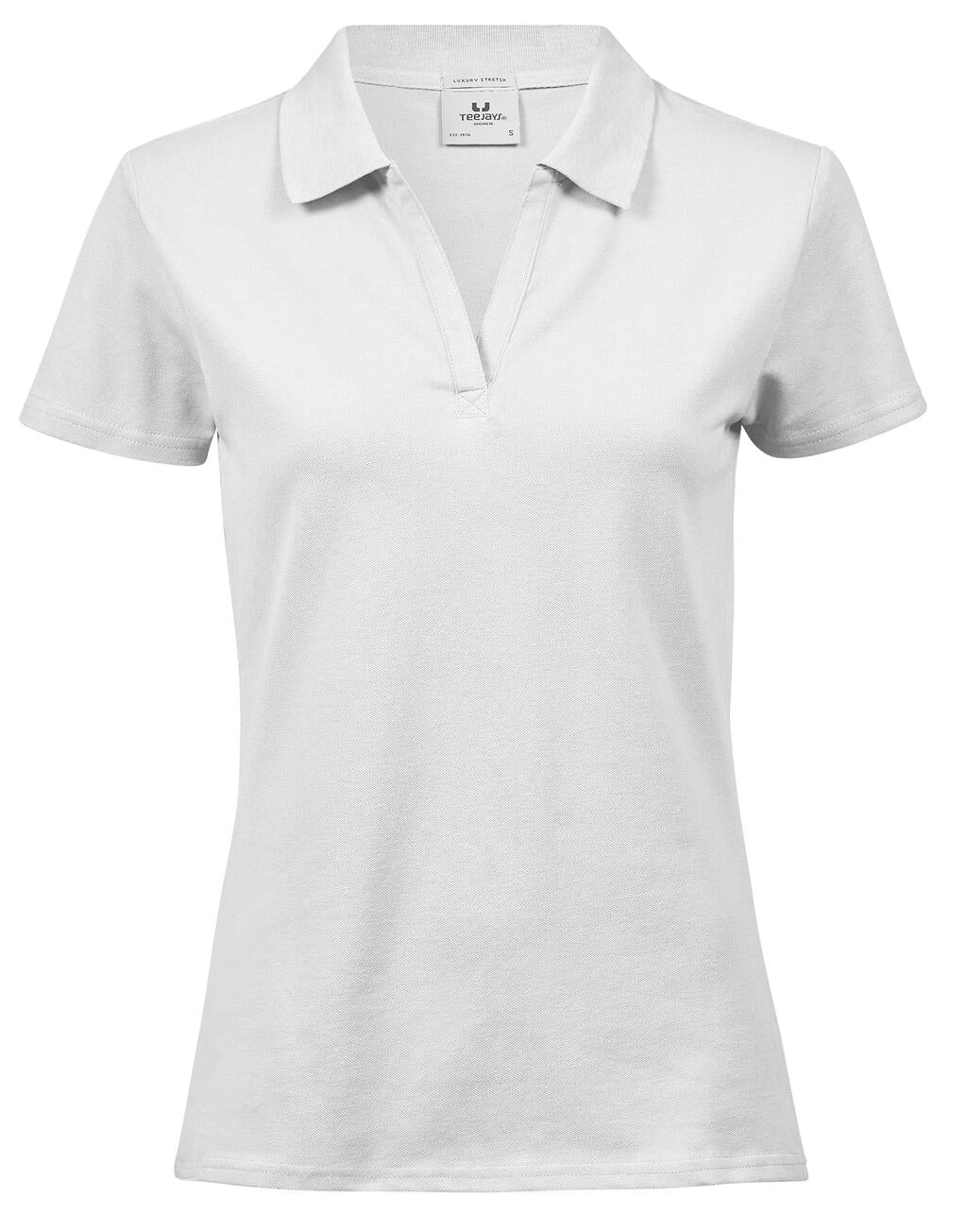 Women's Luxury Stretch V Polo imagen 2