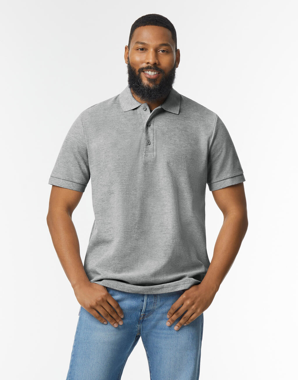 Hammer Adult Pique Polo imagen 1
