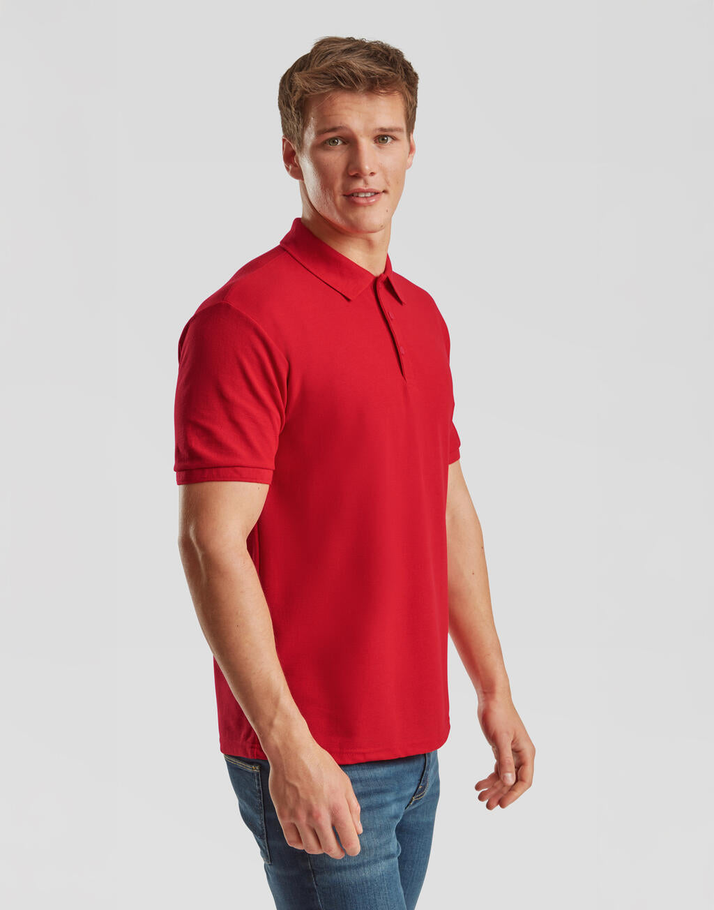 Heavyweight 65/35 Polo imagen 3