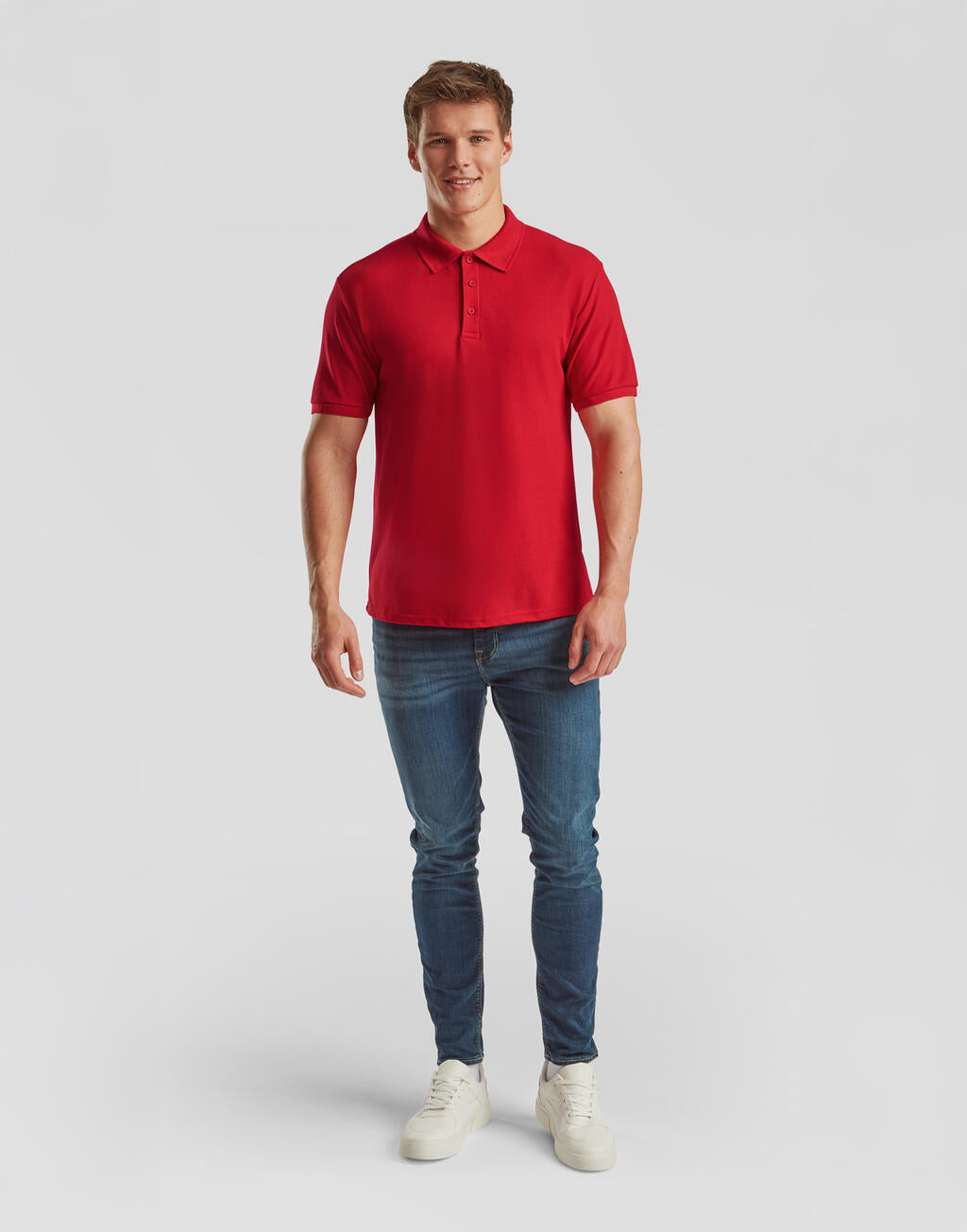 Heavyweight 65/35 Polo imagen 4