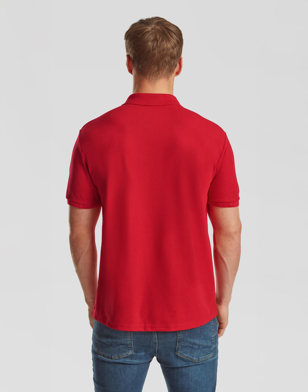 Heavyweight 65/35 Polo imagen 5