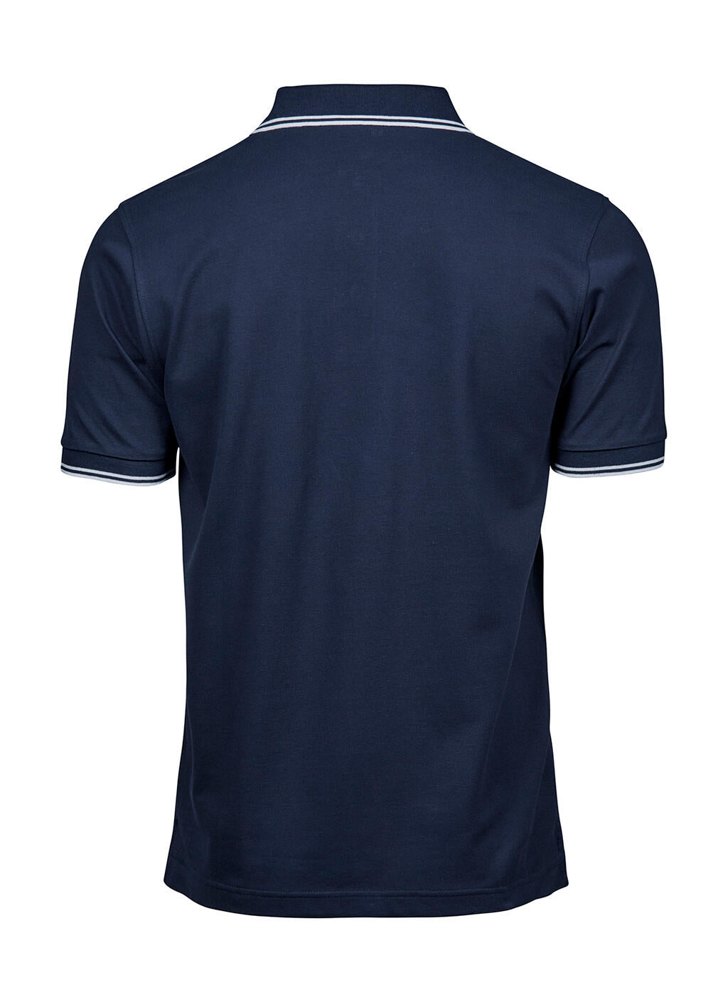 Luxury Stripe Stretch Polo imagen 4