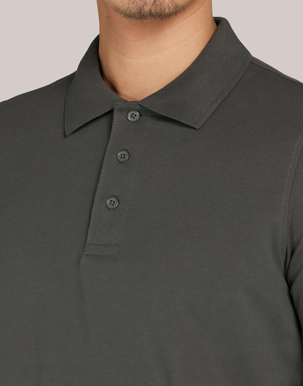 Signature Tagless Polo Stretch Men imagen 2