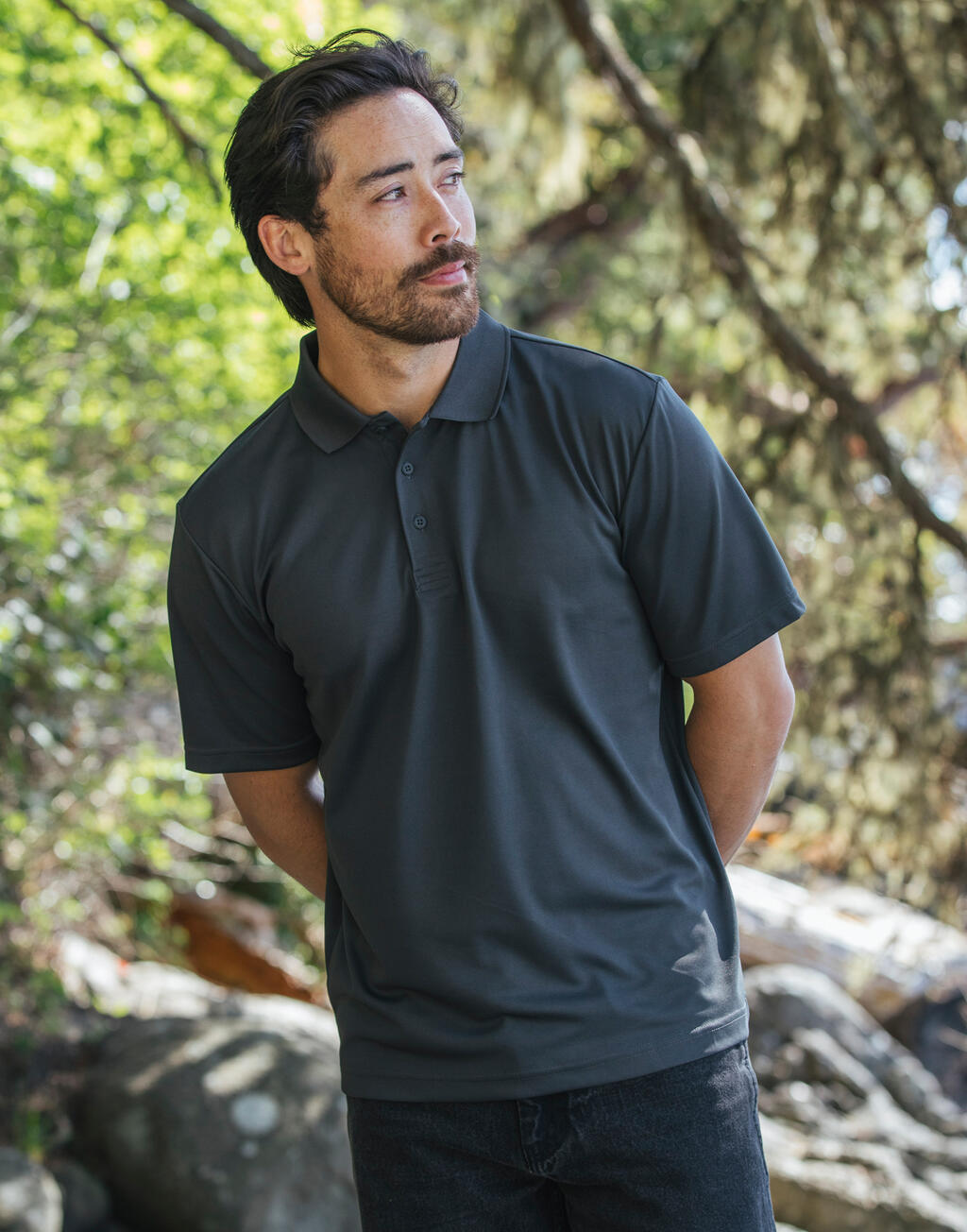 Eclipse Mens H2X DRY Polo imagen 1