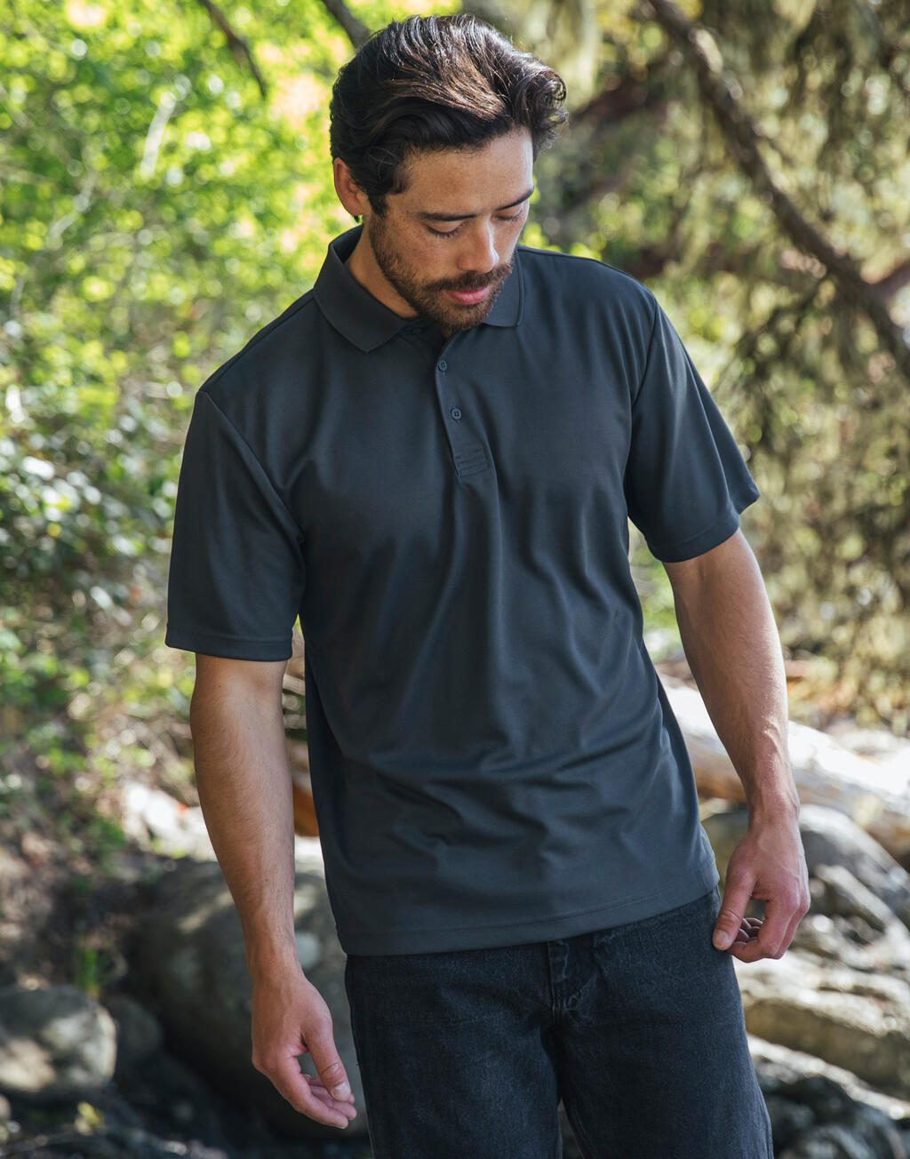 Eclipse Mens H2X DRY Polo imagen 3
