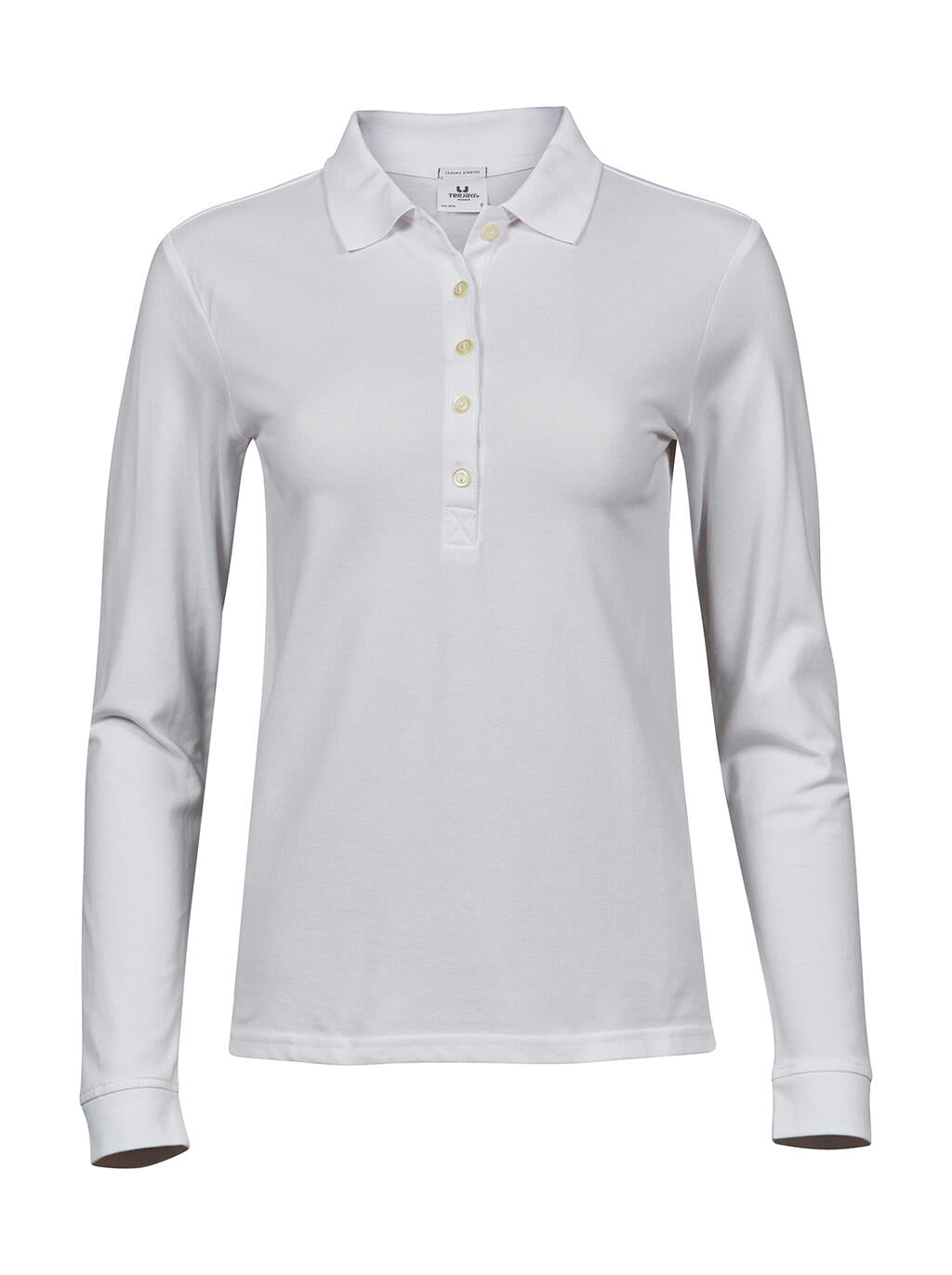 Ladies Luxury LS Stretch Polo imagen 6