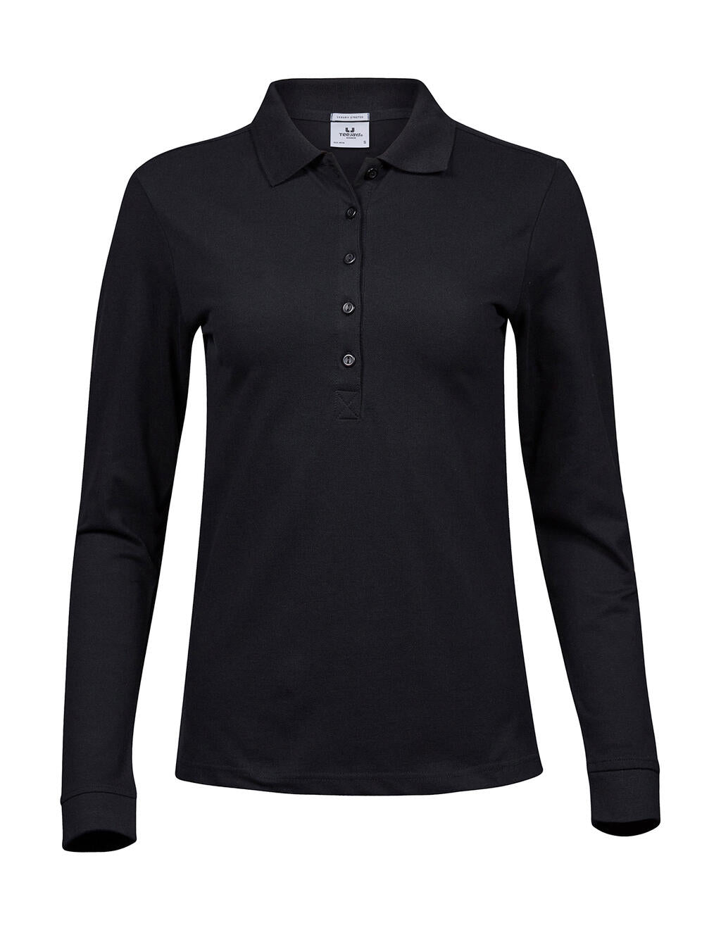 Ladies Luxury LS Stretch Polo imagen 7