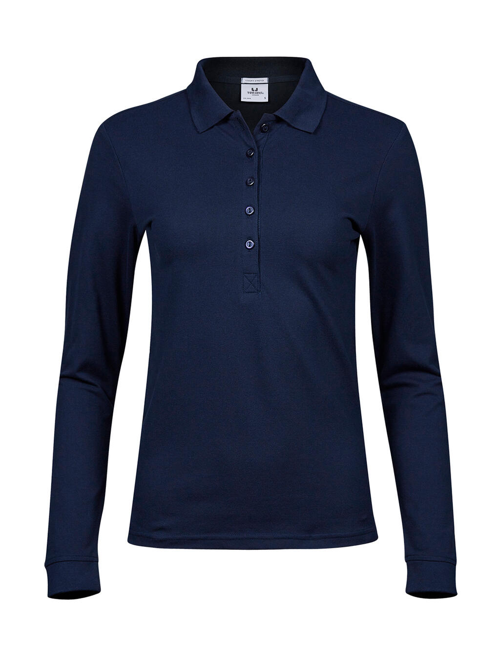 Ladies Luxury LS Stretch Polo imagen 5