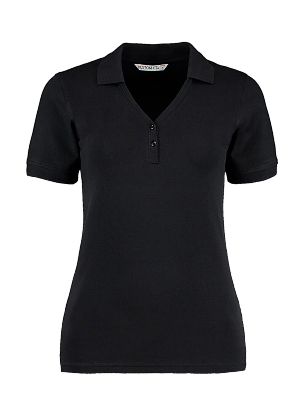 Women's Regular Fit Comfortec® V Neck Polo imagen 3