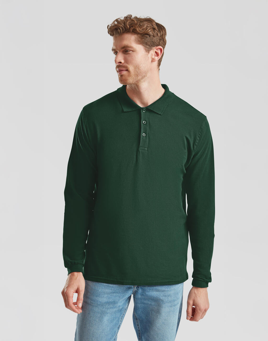 Premium Long Sleeve Polo imagen 2
