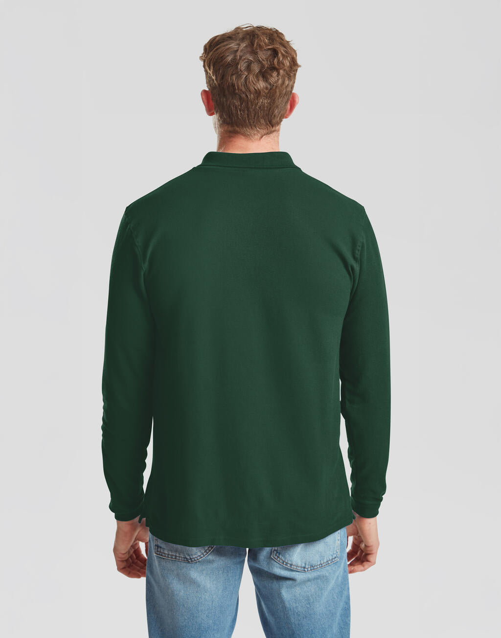 Premium Long Sleeve Polo imagen 5