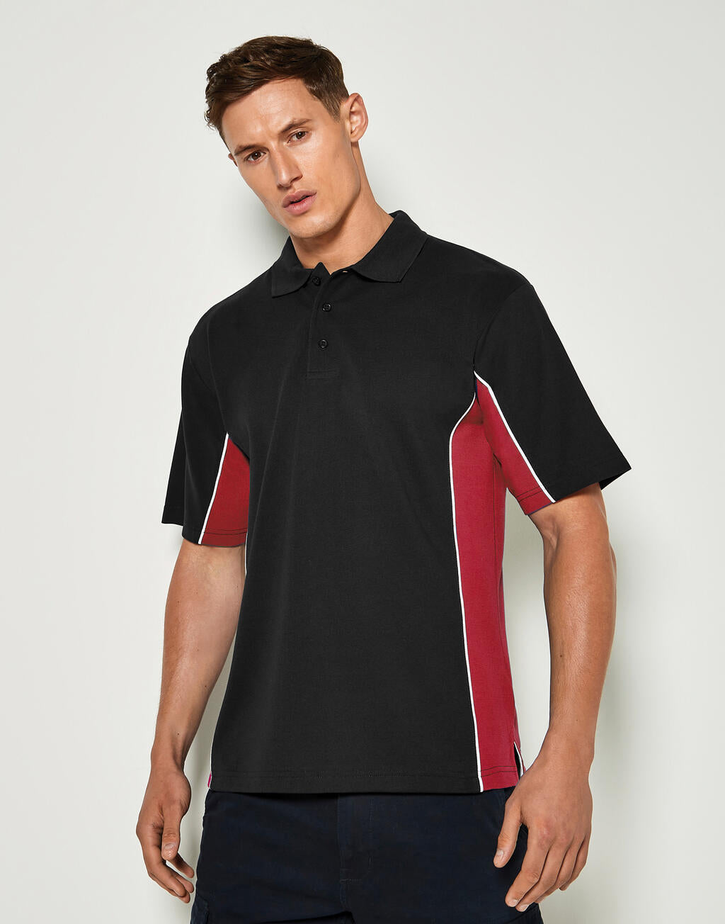 Classic Fit Track Polo imagen 3