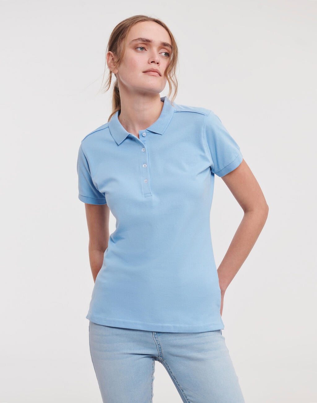 Ladies' Fitted Stretch Polo imagen 1