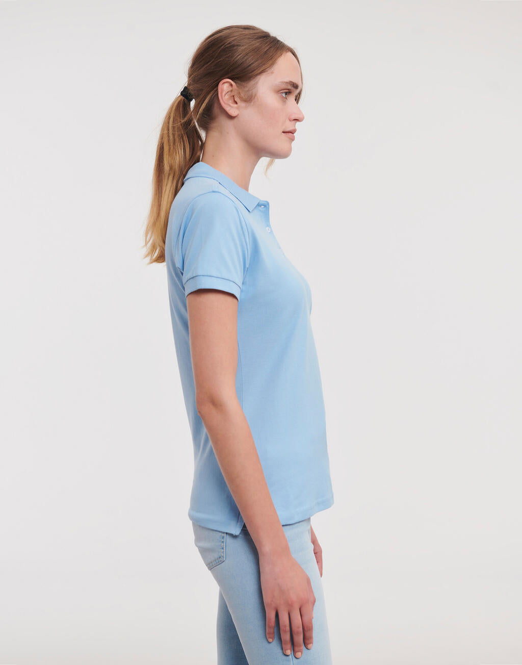 Ladies' Fitted Stretch Polo imagen 2