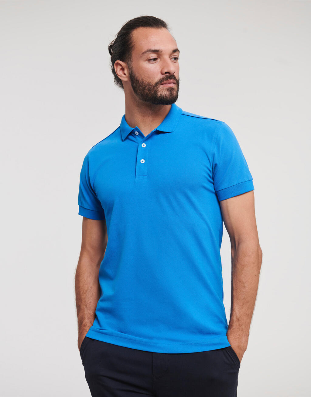 Men's Fitted Stretch Polo imagen 1