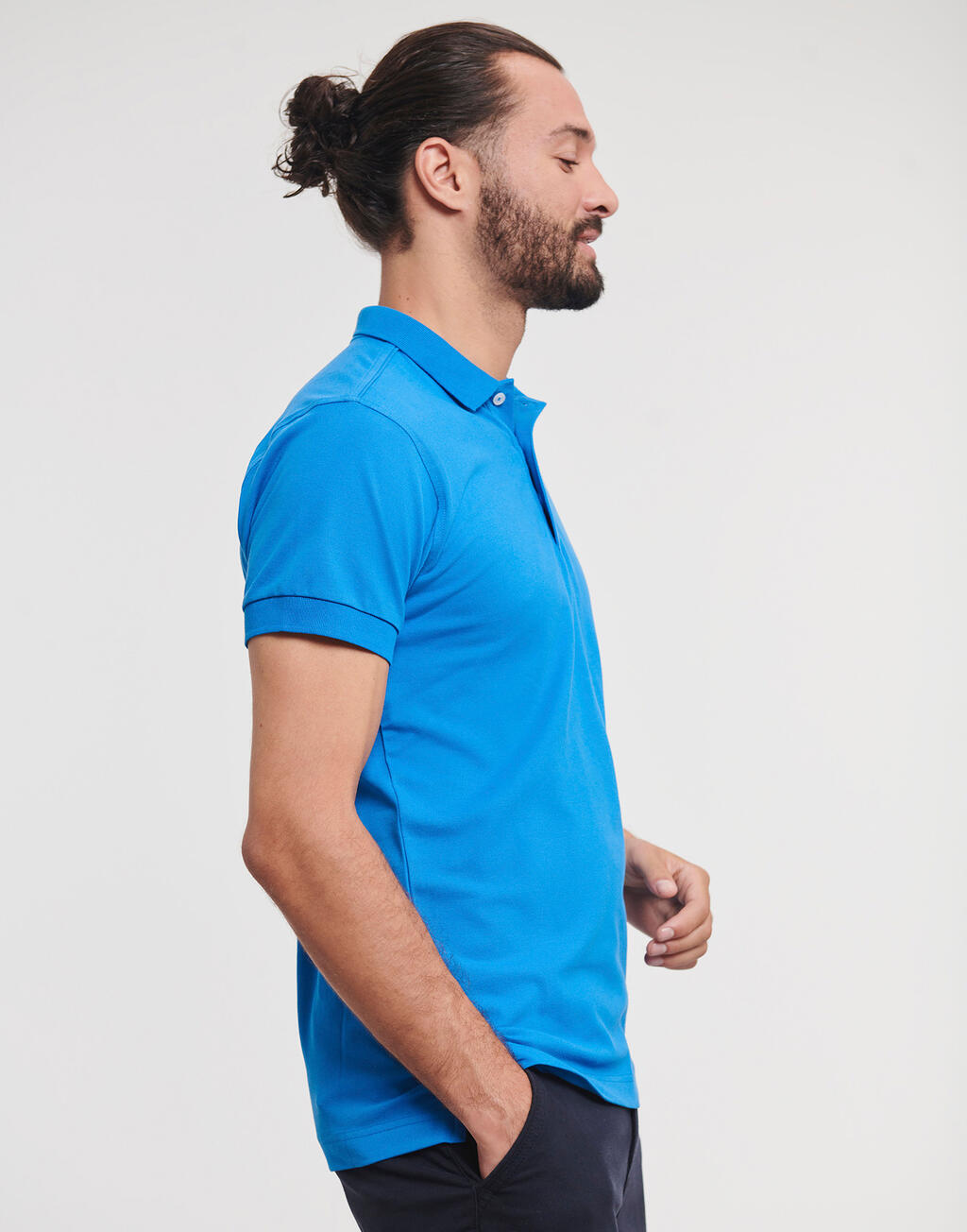 Men's Fitted Stretch Polo imagen 4