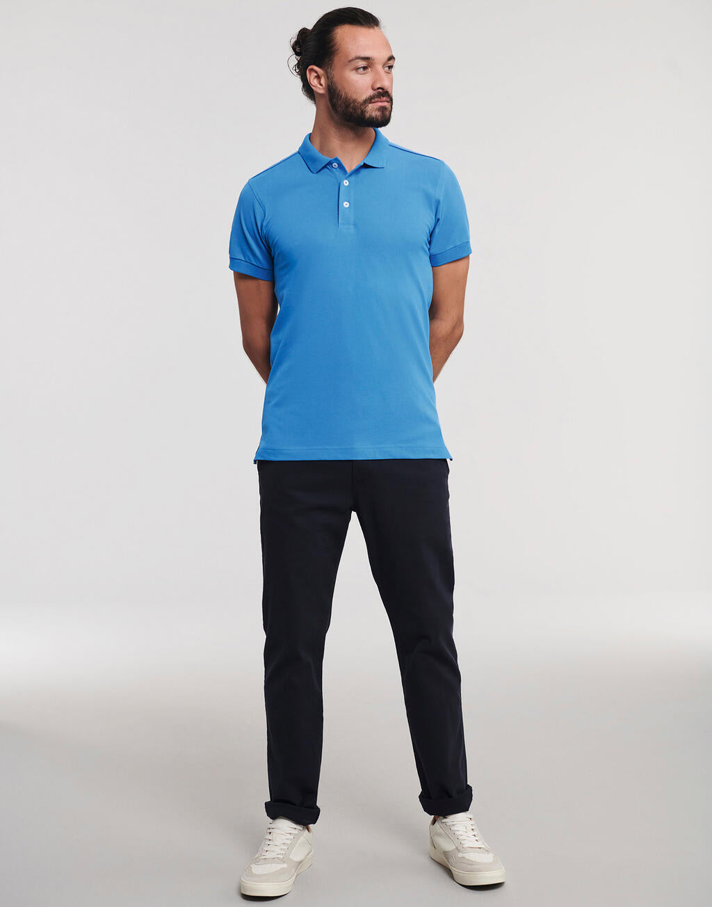 Men's Fitted Stretch Polo imagen 3