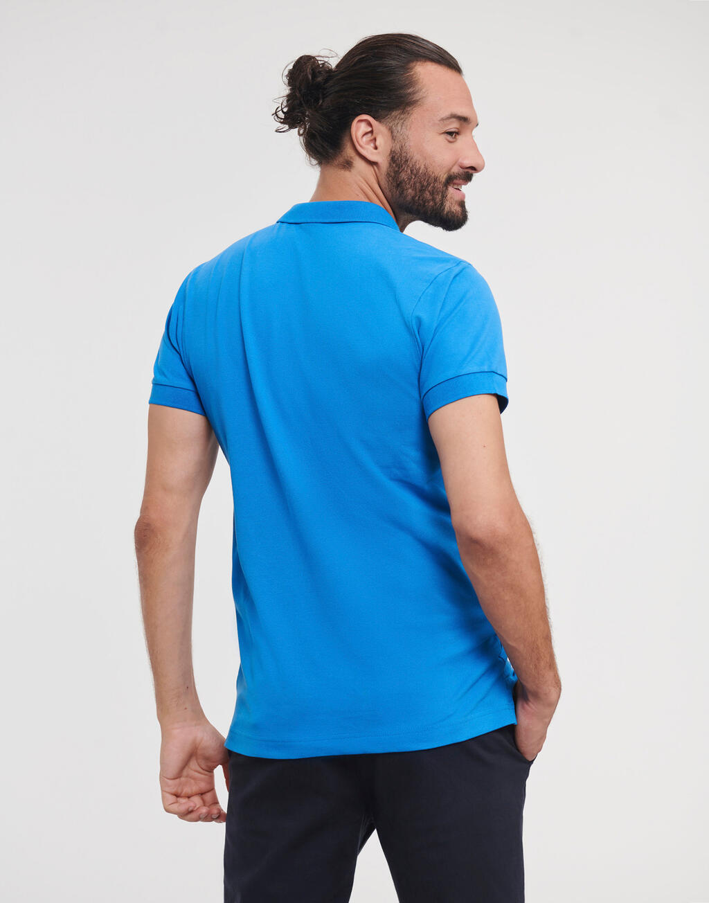 Men's Fitted Stretch Polo imagen 2
