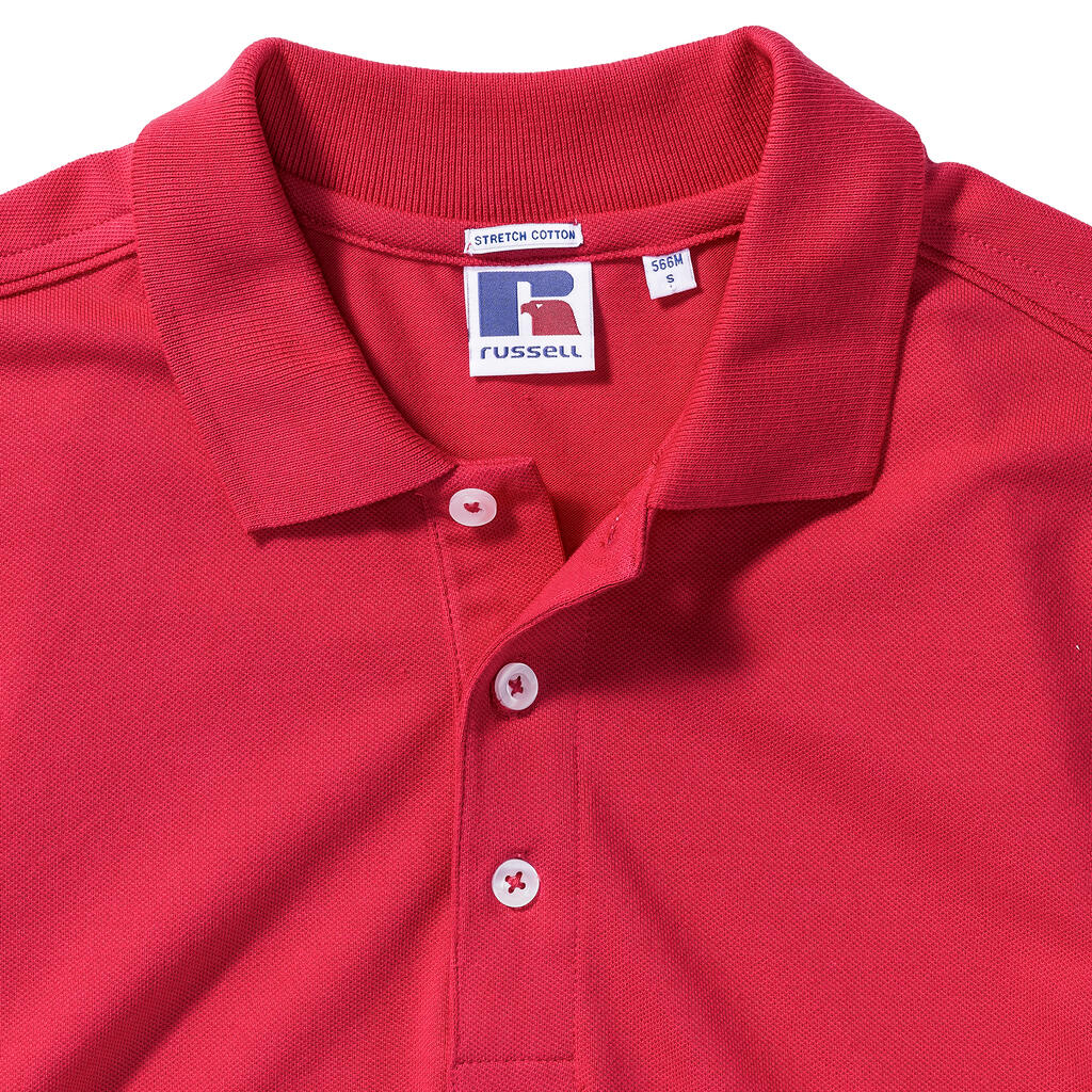Men's Fitted Stretch Polo imagen 9