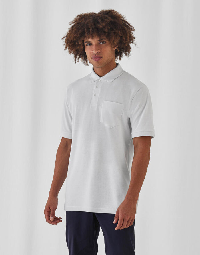 Polo piqué con bolsillo Safran Pocket