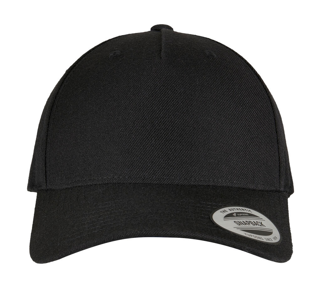 5-Panel Premium Curved Visor Snapback Cap imagen 11