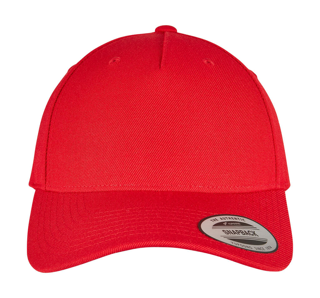 5-Panel Premium Curved Visor Snapback Cap imagen 16