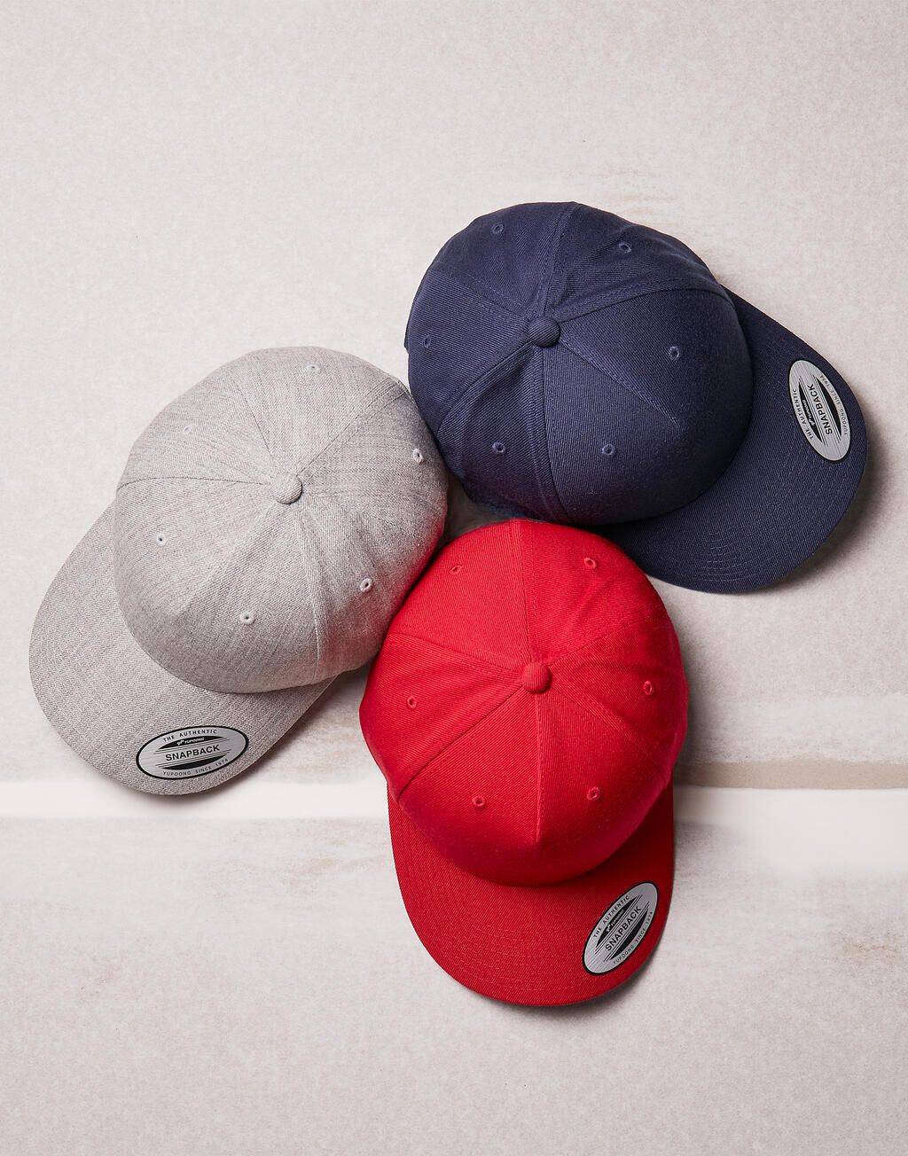 5-Panel Premium Curved Visor Snapback Cap imagen 2