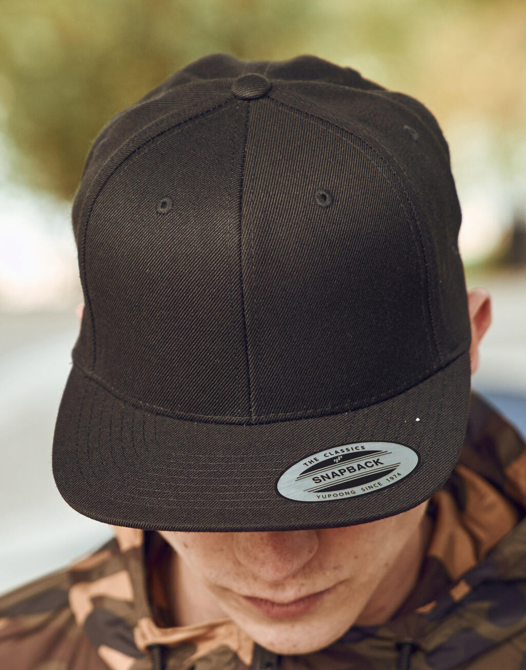 Pro-Style Twill Snapback Youth Cap imagen 1