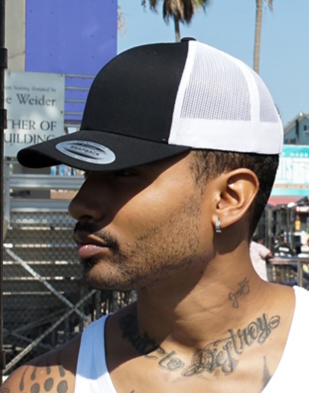 Classics Recycled Retro Trucker Cap 2-Tone imagen 1
