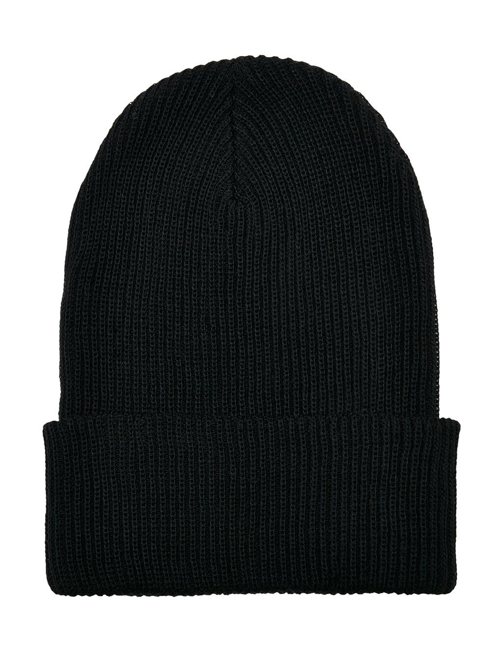 Recycled Yarn Ribbed Knit Beanie imagen 2