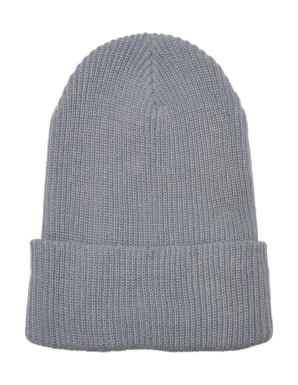 Recycled Yarn Ribbed Knit Beanie imagen 3