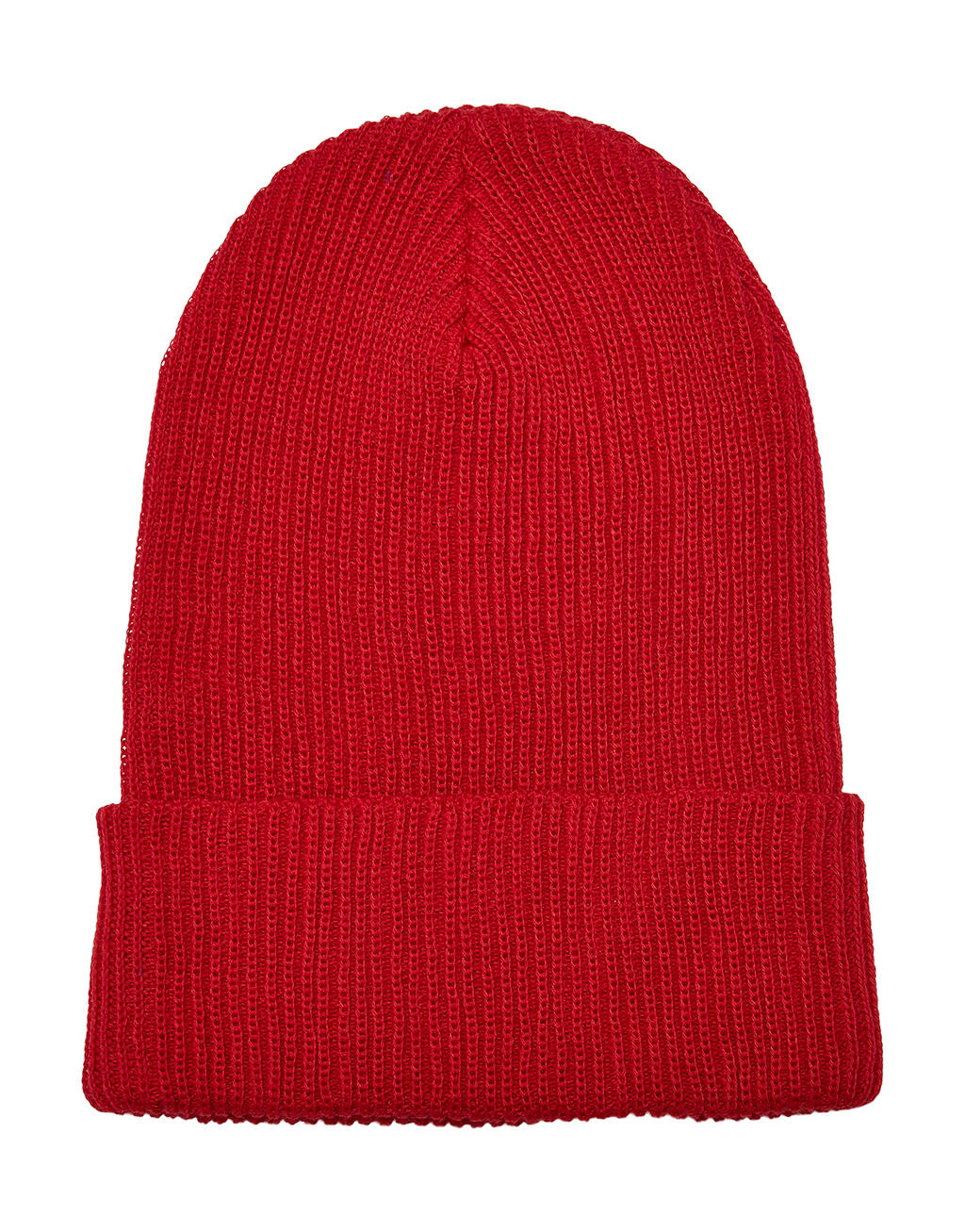 Recycled Yarn Ribbed Knit Beanie imagen 6